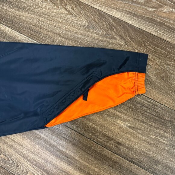 VTG Chicago Bears Windbreaker Jacket Men's Large Blue NFL On Field Reebok Y2K - Picture 8 of 12